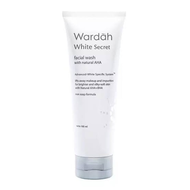Facial wash wardah white secret