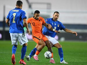 Italia Vs Belanda Berakhir Imbang 1-1