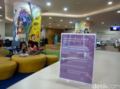 Jakarta Kembali PSBB Transisi, Perpustakaan Nasional Dibuka Lagi