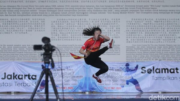 Di Tengah Pandemi, Kejuaran Wushu Digelar Secara Online