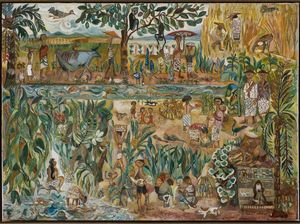 Lukisan Seniman Sudjana Kerton Laku Terjual di Hong Kong Rp 15 Miliar!