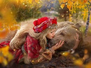 Cerita Beruang yang Jadi Model di Rusia