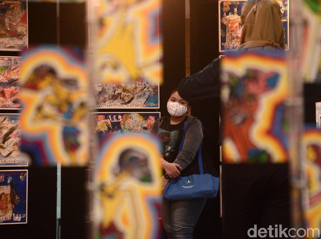 Beginilah Potret Pameran di Kala Pandemi Beginilah Potret Pameran di Kala Pandemi