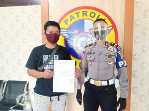 Video Mobil PJR Tol Tertabrak Truk Beredar, Perekam Diperiksa Polisi