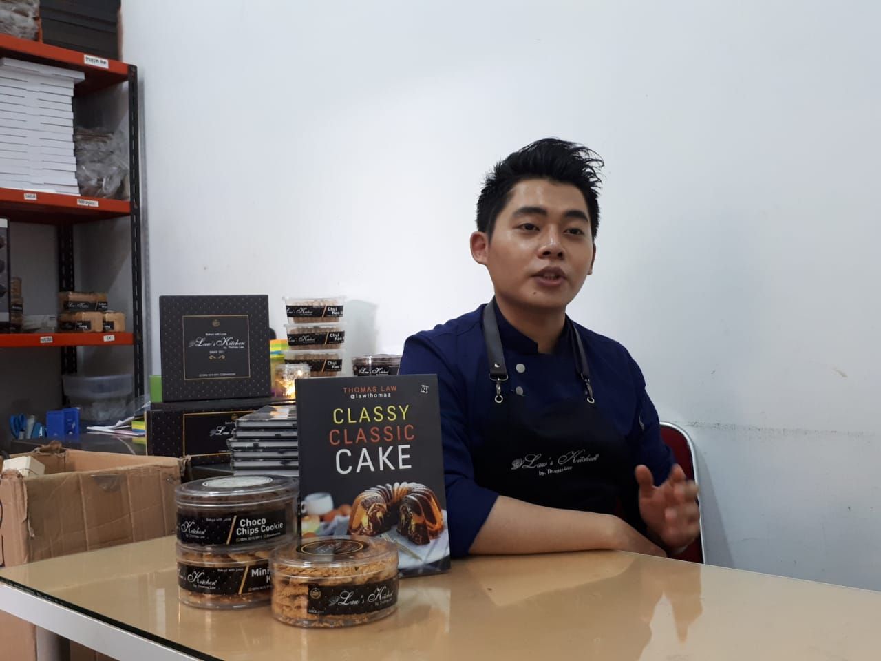 Thomaz Law, 'King of Marmer Cake' yang Jatuh Cinta Pada Kue Klasik Indonesia