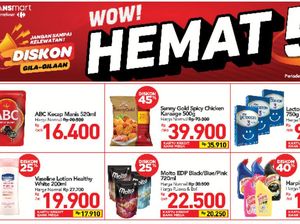 Belanja Cermat Pasti Hemat, Pakai Diskon Heboh Transmart Carrefour Belanja Cermat Pasti Hemat, Pakai Diskon Heboh Transmart Carrefour