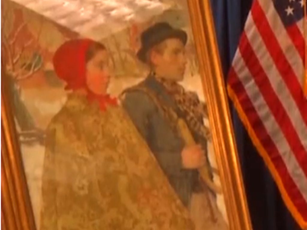 Lebih 87 Tahun Dicuri Nazi, Lukisan Karya Gari Melchers Kembali Lebih 87 Tahun Dicuri Nazi, Lukisan Karya Gari Melchers Kembali