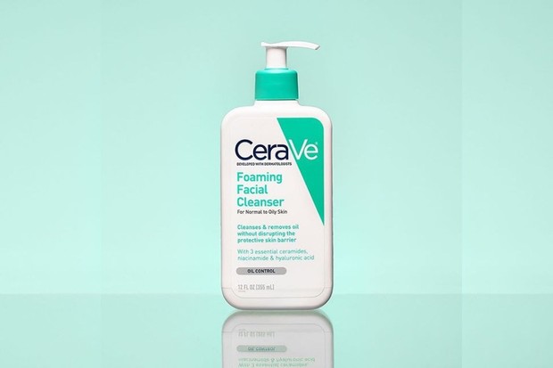 CeraVe Foaming Facial Cleanser/ Foto: Instagram.com/cerave CeraVe Foaming Facial Cleanser skincare untuk acne prone skin