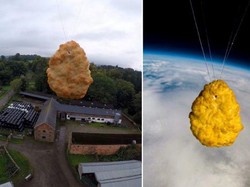 Ulang Tahun ke-50, Supermarket Islandia Kirim Chicken Nugget ke Luar Angkasa