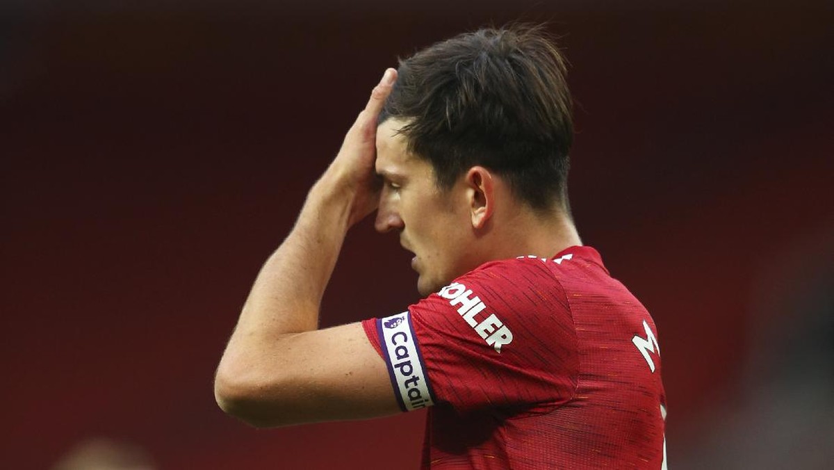 Harry Maguire dinilai harus diistirahatkan sejenak agar bisa kembali bermain bagus. (Foto: Alex Livesey/AP Photo)