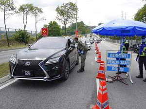 Penampakan Kondisi Jalan di Kuala Lumpur yang Kembali Lockdown