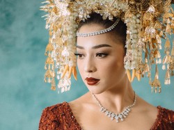 Nikita Willy Menikah Pakai Kebaya Adat Minang, Bahannya Diimpor dari Prancis