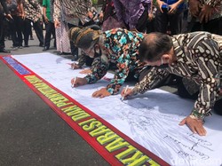 Polisi Dekati Guru, Cegah Demo Omnibus Law yang Libatkan Pelajar