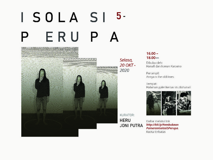 Pameran Isolasi 5 Perupa di galerikertas studiohanafi