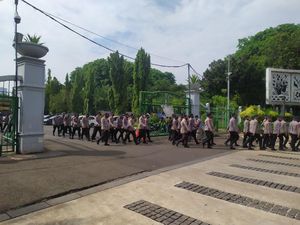 Jelang Demo BEM SI, Lalin Sekitar Istana Dialihkan