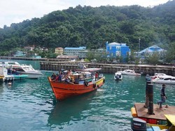 Potret Tarempa, Kota Indah di Pingir Laut