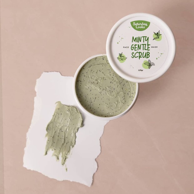 Clay mask lokal dari Saturday Looks yang bisa membantu membersihkan wajah secara optimal.