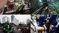 Top 5 Foto Pekan Ini: Longsor di Ciganjur-Aksi PA 212-Bangkok Bergolak