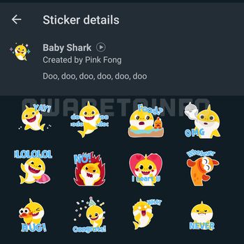 WhatsApp stiker Baby Shark WhatsApp stiker Baby Shark