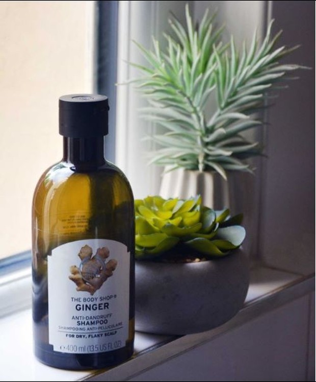 kemasan dan ukuran botol shampo the body shop