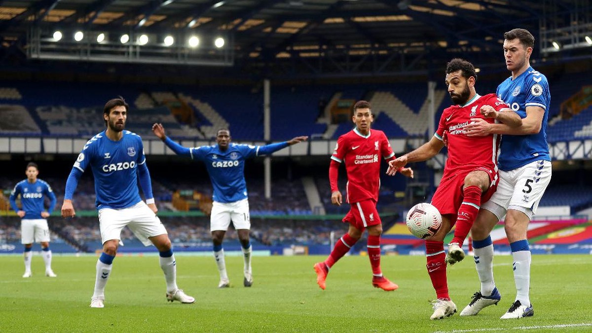 Liverpool berimbang 2-2 di markas Everton. (Foto: Getty Images/Catherine Ivill)