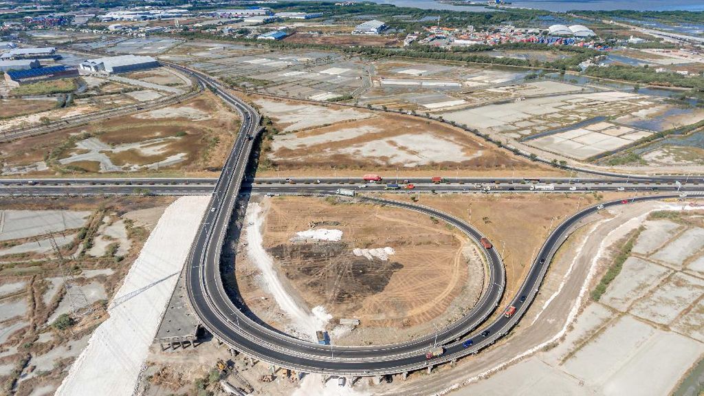 Mengintip Proyek Modifikasi Simpang Susun Tol Surabaya-Gresik Mengintip Proyek Modifikasi Simpang Susun Tol Surabaya-Gresik