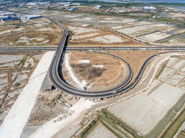 Mengintip Proyek Modifikasi Simpang Susun Tol Surabaya-Gresik