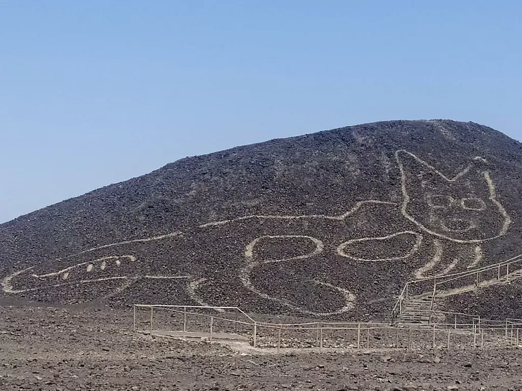 Ditemukan Sosok Kucing Raksasa Sepanjang 37 Meter di Peru Ditemukan Sosok Kucing Raksasa Sepanjang 37 Meter di Peru