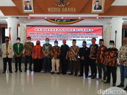 Ormas dan Tokoh Masyarakat di Ngawi Sepakat Tak Anarkis Demo Omnibus Law