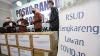 RSUD Cengkareng Terima Donasi 12.000 Masker KN95