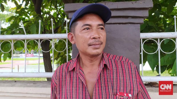 Edi Susilo pedagang bunga