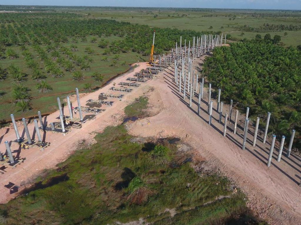 Penampakan Terkini Proyek Tol Palembang-Bengkulu Penampakan Terkini Proyek Tol Palembang-Bengkulu