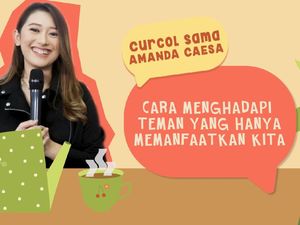 Curcol Amanda Caesa Hadapi Teman yang Suka Memanfaatkan Kita