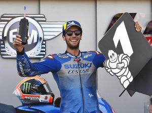 Video Duo Alex Terdepan di MotoGP Aragon: Rins Vs Marquez