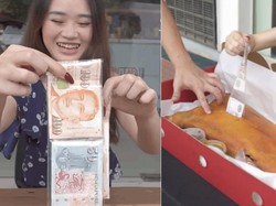 Bukan Kue, Kini Muncul Tren Babi Panggang Isi Uang untuk Ulang Tahun