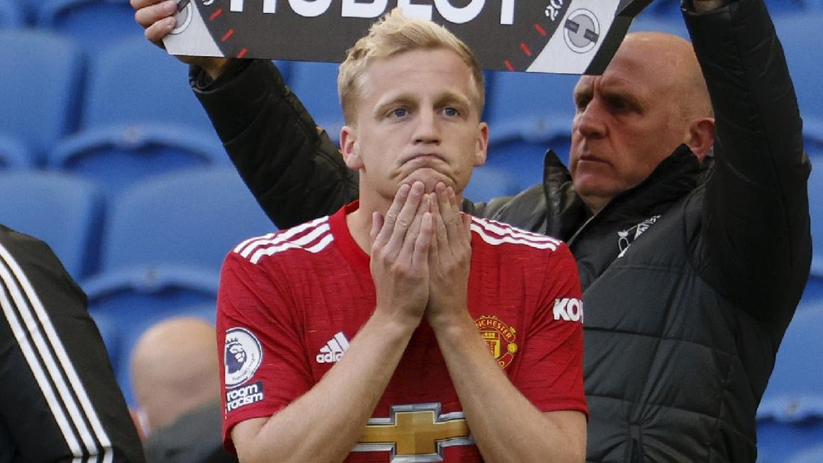 Donny van de Beek menawan di Timnas Belanda lo, Solskjaer. (Foto: Getty Images/John Sibley)