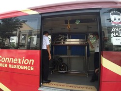 BPTJ Sediakan Layanan Bagasi Sepeda Lipat Gratis di Bus JR Connexion