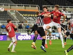 Babak I Newcastle Vs MU Berakhir 1-1