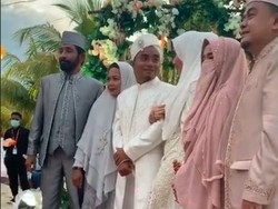 Senyum Taqy Malik pada Serell Nadirah usai Resmi Menikah