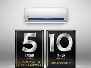 Midea Luncurkan AC Baru & Beri Tambahan Garansi 5+10 Tahun