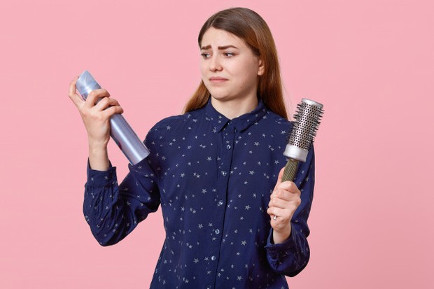 Botol kemasan produk aerosol seperti hairspray, dry shampoo, dan deodoran bisa didaur ulang.