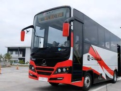 INKA Uji Coba Bus Listrik, Sekali Isi Baterai Tempuh 200 Km