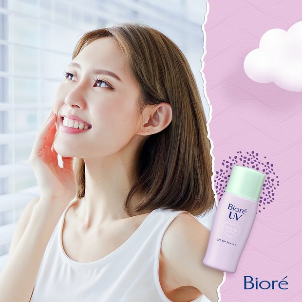 Foto: instagram.com/id.biore Rekomendasi tone up sunscreen.
