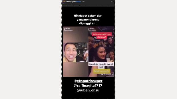 Instagram Denny Cagur