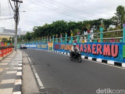 Mural di Sudut Kota Surabaya Ajak Warga Terapkan Protokol Kesehatan