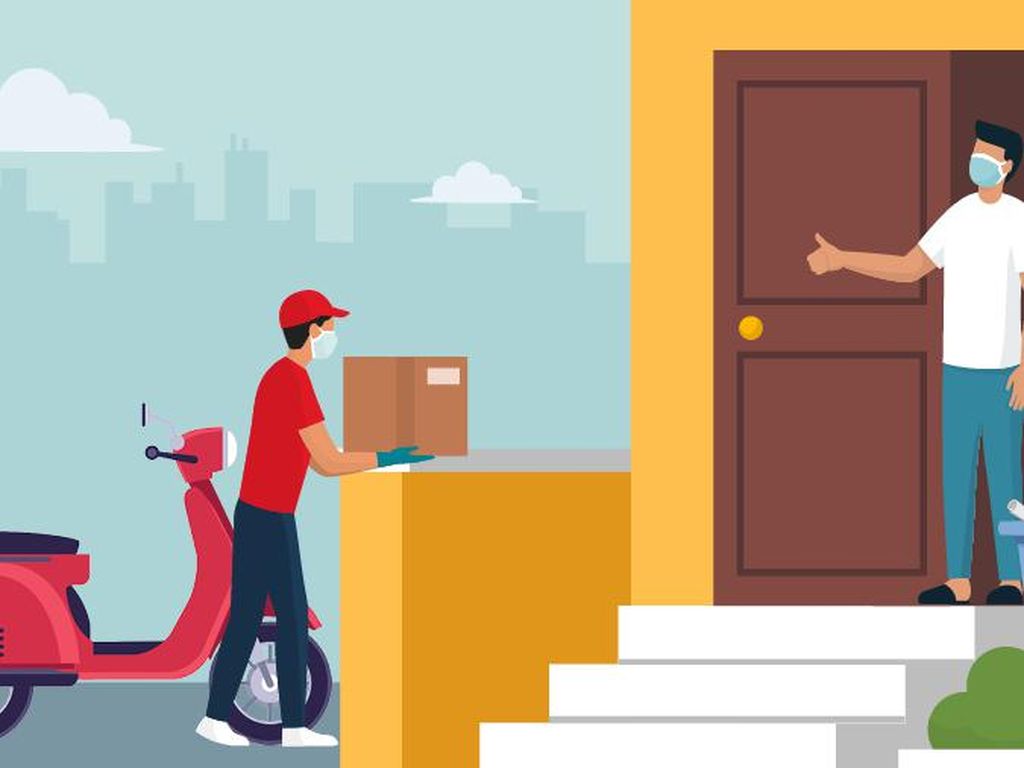 5 Cara Aman Terima Paket saat Pandemi 5 Cara Aman Terima Paket saat Pandemi