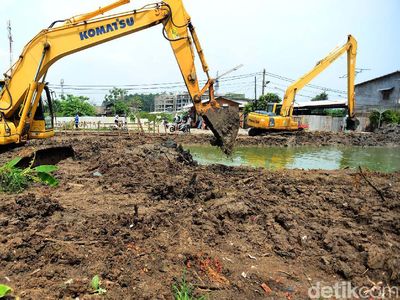 Pembuatan Waduk untuk Atasi Banjir di Semanan Jakbar