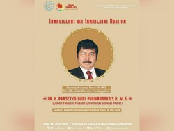 Seorang Dosen FH UNS Solo Meninggal Terpapar Corona