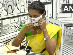 Restoran Ini Tawarkan Masker Khusus Untuk Makan Bagi Pengunjung