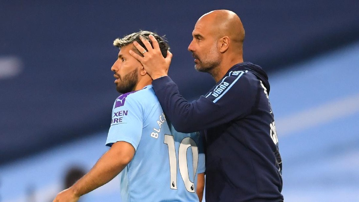 Manchester City berhati-hati menangani cedera Sergio Aguero. (Foto: Getty Images/Laurence Griffiths)